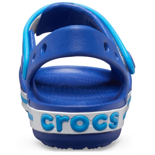 Crocs Kids Crocband Sandals Blue Slip On Summer Footwear for Children Sizes 33 34 Comfortable and Stylish for Everyday Wear - Crocs - Image 4