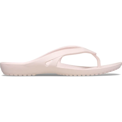 Crocs Women's Kadee II Flip Flops Comfortable Casual Footwear Pink Size 36-37 - Crocs - Image 2