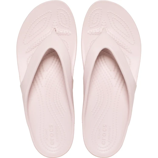 Crocs Women's Kadee II Flip Flops Comfortable Casual Footwear Pink Size 36-37 - Crocs - Image 4