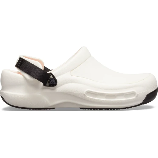 Crocs Bistro Pro LiteRide Slip Resistant Work Clog White 43 44 Crocs Bistro Pro LiteRide Slip Resistant Work Clog White 43 44