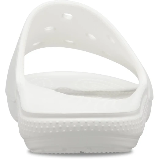 Crocs Unisex Classic Slide Sandals White Size 34 35 Comfortable Footwear with Holes for Jibbitz Charms Classic II Croslite Foam Cushion Perfect for Beach Backyard and More - Crocs - Image 5