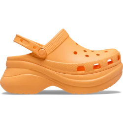 Crocs Women's Classic Bae Clog Orange Sandals Size 36 37 for Women Comfortable Daily Wear Fashion Clogs with Moisture Wicking Properties Perfect for Summer 100% Authentic