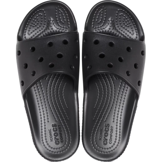Crocs Kids Classic Slide Sandals Black Size 32 33 for Boys and Girls - Crocs - Image 7