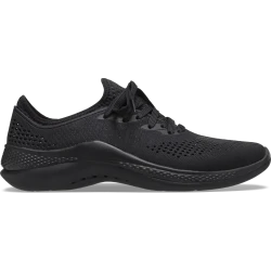 Crocs Men's LiteRide™ 360 Pacer Sneakers: Black, Superior Comfort, Breathable Design, LiteRide™ Foam Cushioning, Sizes 48-49