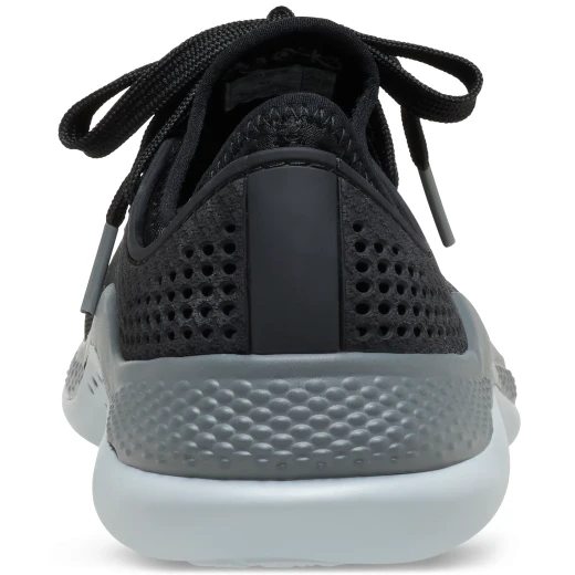 Crocs Men's LiteRide 360 Pacer Sneakers Black Stylish Comfort Breathable 48 49 Innovative Dynamic Shoes Supportive Cushioning Footbed Lightweight Design for Active Lifestyle - Crocs - Image 5