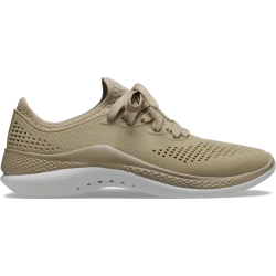 Crocs Men's LiteRide™ 360 Pacer Sneakers in Brown, Sizes 41-42: Experience World Class Comfort with Breathable Matlite™ Motion Straps for Everyday Wear and Stylish Support