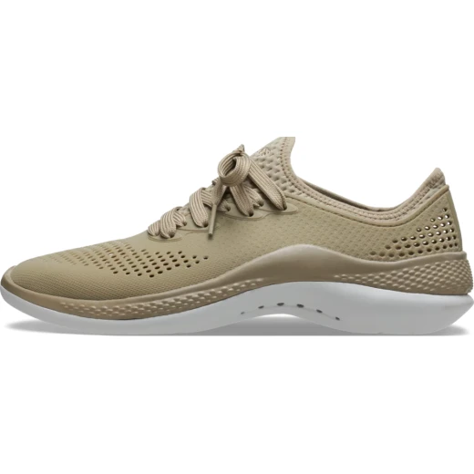 Crocs Men's LiteRide™ 360 Pacer Sneakers in Brown, Sizes 41-42: Experience World Class Comfort with Breathable Matlite™ Motion Straps for Everyday Wear and Stylish Support - Crocs - Image 4
