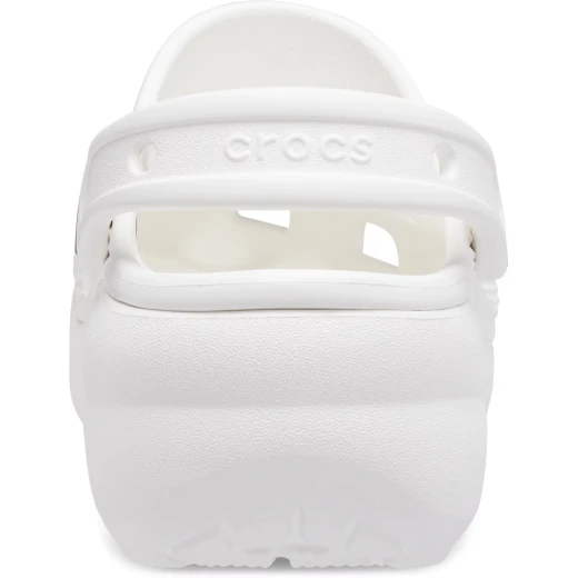 Crocs Classic Platform Clog Women's White Comfortable Slip On Shoes 37 38 - Crocs - Image 5