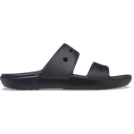 Crocs Classic Unisex Sandal Black Comfort 48-49 Lightweight Water Friendly Beach Pool Footwear with Jibbitz Charms Compatibility Original Croslite Foam Cushioning for All Day Wear - Crocs
