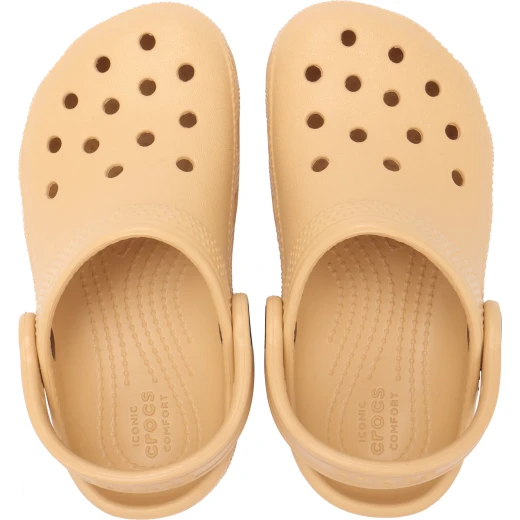Crocs Toddlers Classic Clog Brown 19 20 Comfortable Slip On Shoes - Crocs - Image 3