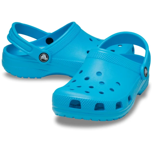 Crocs Toddler Classic Clog Blue 19 20 Comfortable Lightweight Shoes - Crocs - Image 5