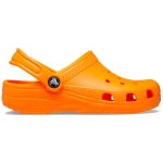 Crocs Toddlers Classic Clog Orange 19 20 Lightweight Comfort - Crocs