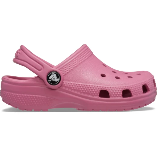 Crocs Kids Classic Clog Lightweight Comfortable Slip On Shoes Pink Size 28-29 - Crocs - Image 2