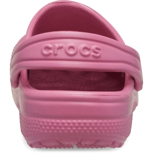 Crocs Kids Classic Clog Lightweight Comfortable Slip On Shoes Pink Size 33-34 - Crocs - Image 5