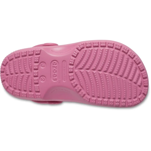 Crocs Kids Classic Clog Lightweight Comfortable Slip On Shoes Pink Size 28-29 - Crocs - Image 6