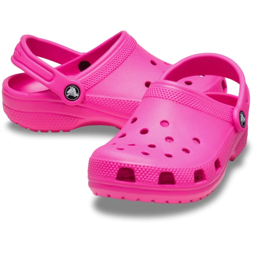 Crocs Kids Classic Clog Pink Comfortable Lightweight Shoes Size 29 30 Original Design Easy On Easy Off Ventilation Holes for Jibbitz Charms Durable Croslite Material - Crocs - Image 19