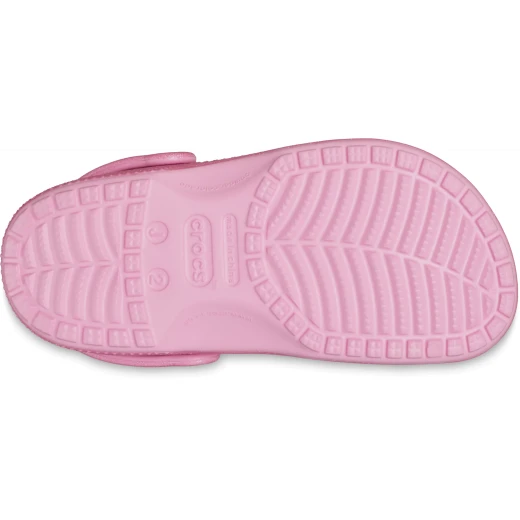 Crocs KIDS Classic Glitter Clog Pink Sparkling Comfort for Little Feet Sizes 28 29 Lightweight Flexible Pivoting Heel Straps for Secure Fit Customizable with Jibbitz Charms - Crocs - Image 6