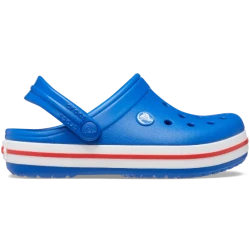 Crocs Toddlers Crocband Clog Royal Blue Lightweight Comfortable All Season Shoes for Boys Sizes 19 20 Perfect for Active Adventures Durable and Easy to Clean