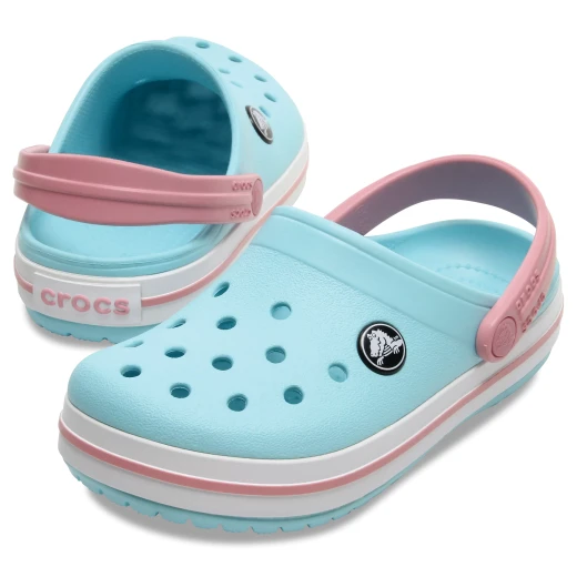 Crocs Crocband Clog Kids' Shoes Blue Lightweight Comfort 32 33 - Crocs - Image 8
