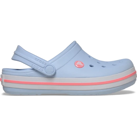 Crocs Kids' Crocband Clog Blue Sandals Lightweight Comfort 32 33 Slip On Water Friendly Durable Easy to Clean Perfect for Everyday Wear and Outdoor Adventures - Crocs - Image 2