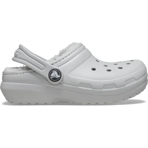 Crocs Toddlers Classic Lined Clog Grey 23 24 Winter Comfort Shoes - Crocs - Image 2