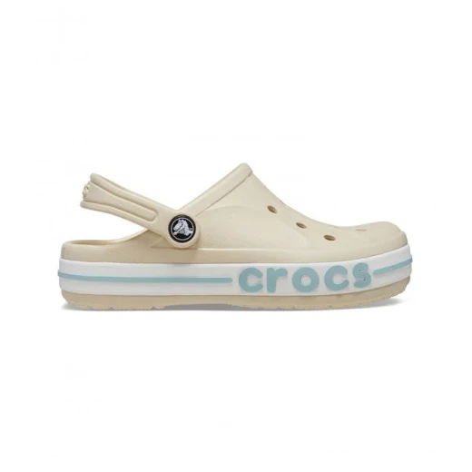 كروكس بايباند كلوج للأطفال أحذية سهلة الارتداء ومريحة مع شريط رياضي باللون البيج مقاس 32-33 - كروكس - Image 2