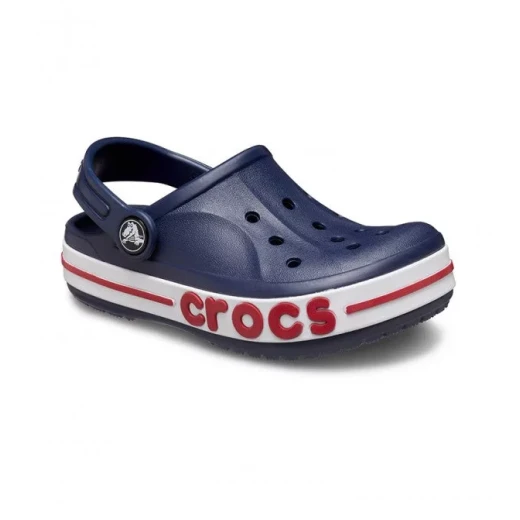 Crocs Kids Bayaband Clog Navy Blue Size 32-33 Lightweight Slip-On Shoes - Crocs - Image 3