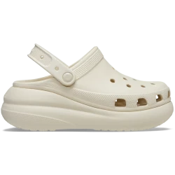 Crocs Unisex Crush Clog Beige 41 42 Featuring Elevated Design Comfort and Style with Pivoting Backstrap Perfect for Personalization with Jibbitz Holes Comfortable Footwear