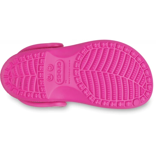 Crocs Toddlers Classic Sandal Pink 29 30 Comfortable Lightweight Design for Little Feet Features Two Top Straps Secure Back Strap Foam Insole Perfect for Adventures - Crocs - Image 4
