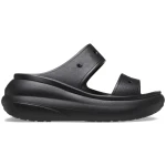 Crocs Unisex Crush Sandals Black Lightweight Comfort 34 35 Featuring Adjustable Straps and Iconic Crocs Comfort for All Day Wear Plus Jibbitz Holes for Personalization - Crocs