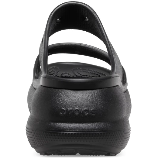 Crocs Unisex Classic Crush Sandals Black, Sizes 43-44, Featuring Two-Strap Design, Jibbitz Holes for Personalization, Added Height, and Ultimate Comfort for a Bold and Stylish Look - Crocs - Image 25