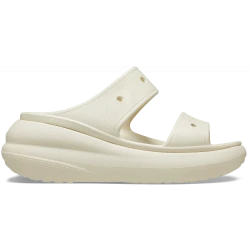 Crocs Women's Crush Sandal Beige Platform Sandal with 2 Straps for Women Sizes 41 42 Comfort and Style Lightweight Design Perfect for Summer