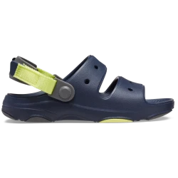 Crocs Kids All Terrain Sandals Navy Blue 32 33 Outdoor Adventure