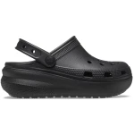 Crocs Kids Cutie Classic Clog Black Flatform with Customizable Backstrap, Sizes 28 29. Elevated Design for Children, Comfortable & Stylish. Perfect for Everyday Wear. - Crocs