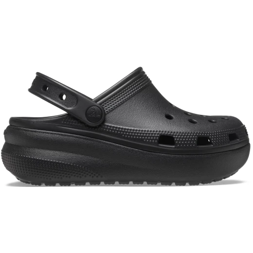 Crocs Kids Cutie Classic Clog Black Flatform with Customizable Backstrap, Sizes 28 29. Elevated Design for Children, Comfortable & Stylish. Perfect for Everyday Wear. - Crocs - Image 8