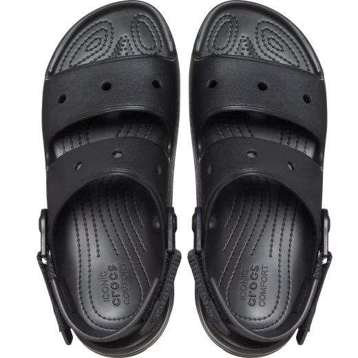 Crocs Unisex All Terrain Sandals Black 48 49 Adjustable Straps - Crocs - Image 19