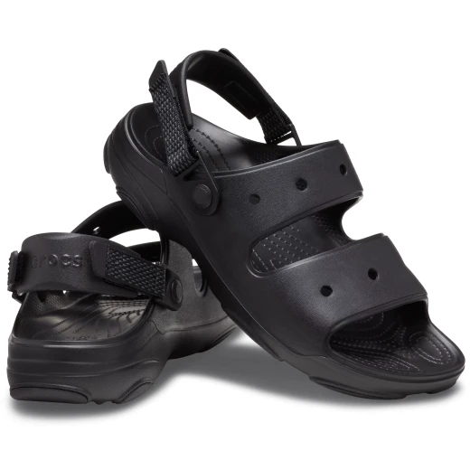 Crocs Unisex All Terrain Sandals Black 34 35 Adjustable Straps - Crocs - Image 8