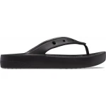 Crocs Classic Platform Flip Sandals Black 41 42 Women's Comfort Footwear - Crocs
