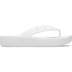 Crocs Classic Platform Flip Sandals White 34 35 Women's Comfort - Crocs