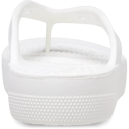Crocs Classic Platform Flip Sandals White 34 35 Women's Comfort - Crocs - Image 5