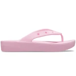 Crocs Classic Platform Flip Sandals Pink 37 38 Women's Comfort Footwear - Crocs