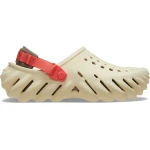 Crocs Unisex Echo Clog Beige Comfort Slip On Shoes 36 37 Lightweight Breathable Urban Fashion Style Featuring Croslite Construction and LiteRide Footbed Perfect for Everyday Wear - Crocs