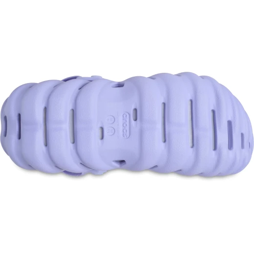 Crocs Unisex Echo Clog Purple Lightweight Comfort Water Friendly 34 35 Sport Inspired Streetwear Style Breathable Ventilation Ports Easy Clean Quick Dry Heel Pad Jibbitz Compatible - Crocs - Image 6