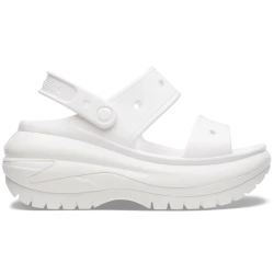Crocs Classic Mega Crush Platform Sandal White 37 38 Women's Summer Shoes