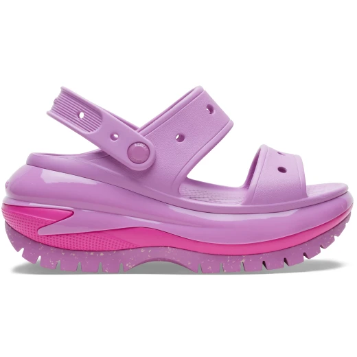 Crocs Classic Mega Crush Sandal for Women Pink Platform Shoes Sizes 37 38 with Enhanced Rubber Tread and Jibbitz™ Charm Holes Comfortable and Stylish - Crocs - Image 22