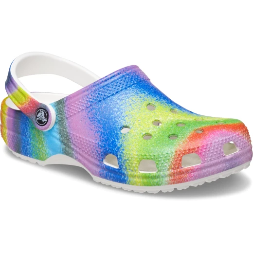 Crocs Unisex Classic Spray Dye Clog Multicolor 38 39 Comfort Shoes - Crocs - Image 3