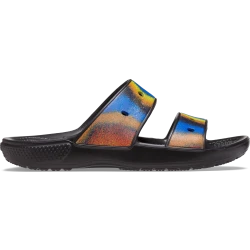 Crocs Unisex Classic Spray Dye Sandals Multicolor Size 48 49