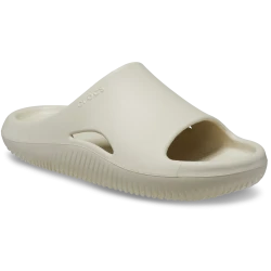 Mellow Unisex Recovery Slides Beige, Experience Ultimate Comfort with LiteRide™ Foam Footbeds, Sizes 38-39 for Relaxation and Recovery