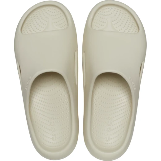 Mellow Unisex Recovery Slides Beige 34 35 Ultimate Comfort Footwear Featuring Soft LiteRide Foam for Relaxed Recovery and Everyday Bliss - Crocs - Image 7