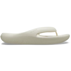 Crocs Unisex Mellow Recovery Flip Beige Sandals, Sizes 38 39, Designed for Ultimate Comfort and Relaxation with LiteRide Foam, Perfect for Everyday Wear and Post Activity Recovery